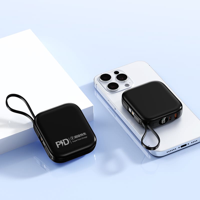 Slim 10000mAh USB-C Power Bank - Ultra Portable Travel Charger - Image 5